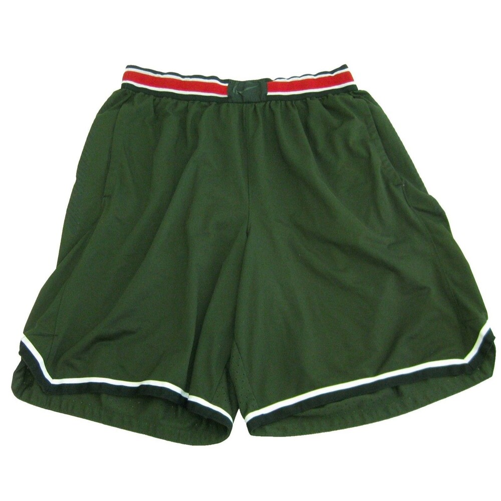 NIKE Men's (Size 2XL 34-36) Green Athletic Shorts Basketball Gym Fitness Sports